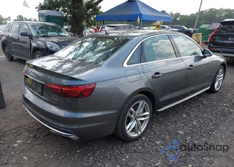 2020 Audi A4 Premium 45 Tfsi Quattro S Tronic из США, поврежденный, VIN WAUDNAF43LA045383